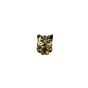 Hibou Bronze - Or - 4,5 x 4 x 4 cm