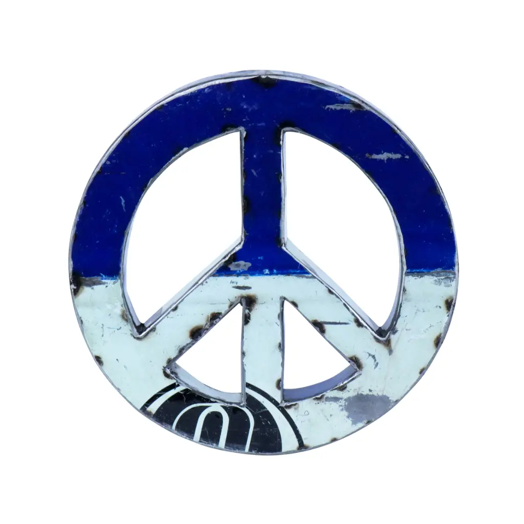 Décoration Murale 'Pimp Peace & Love Up' - Mix Couleur - 30 x 30 x 3 cm
