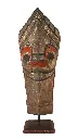 Statue - Lion Batak sur Socle - 80 x 30 x 28 cm
