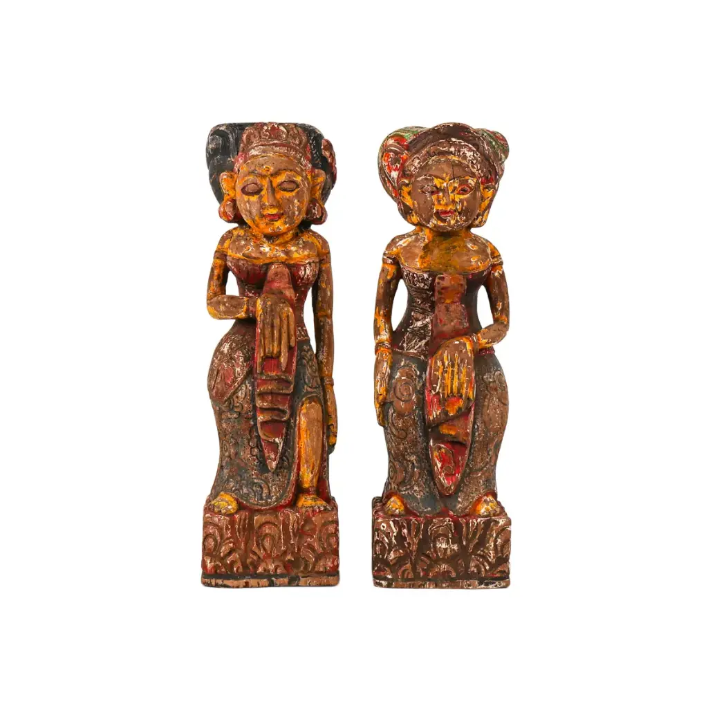 Statues - Couple Princier - 32 x 9 x 9 cm