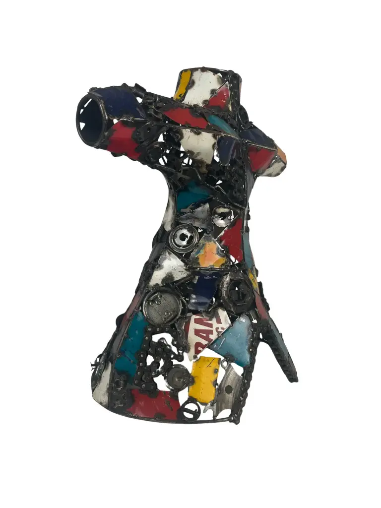 Buste Féminin - Upcycling - 50 x 45 x 30 cm