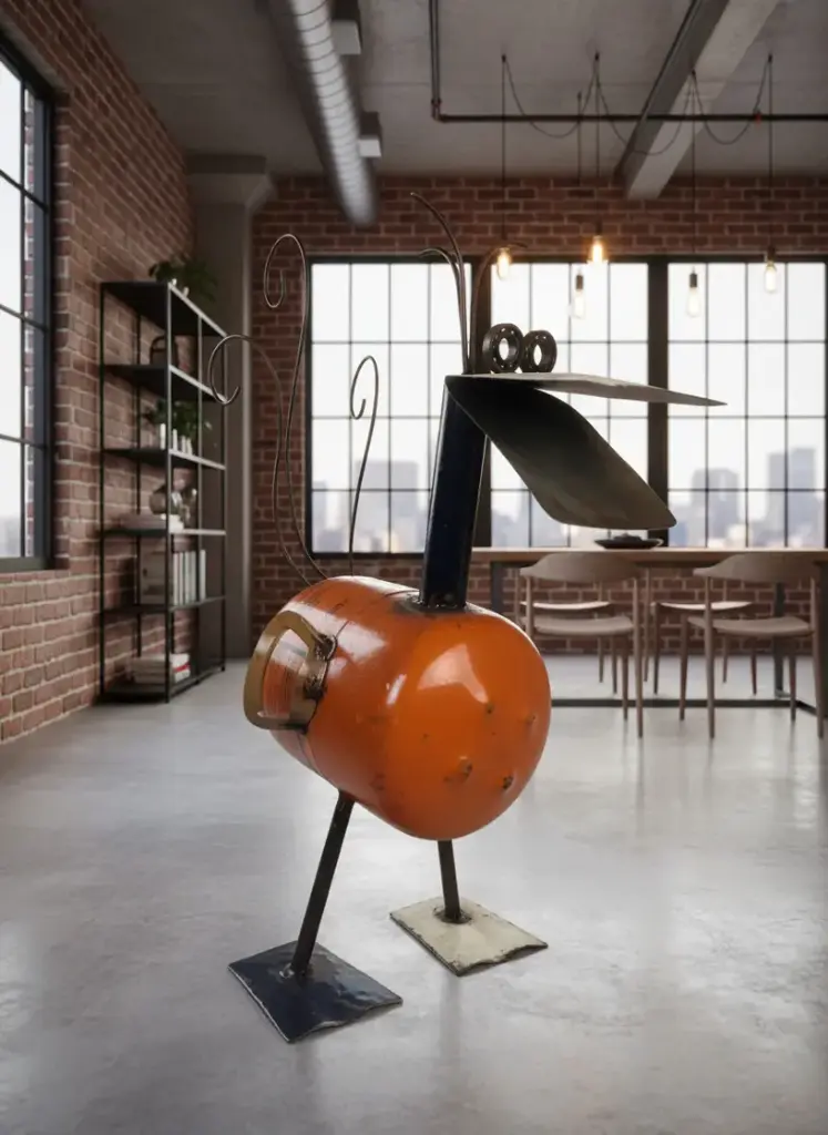 Dindon - Upcycling - 86 x 36 x 68 cm