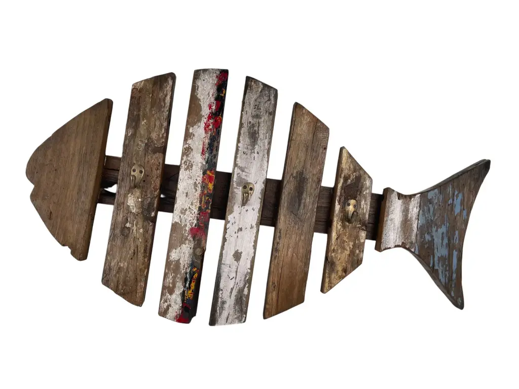 Porte-Manteau "Poisson" - 45 x 81 x 10 cm