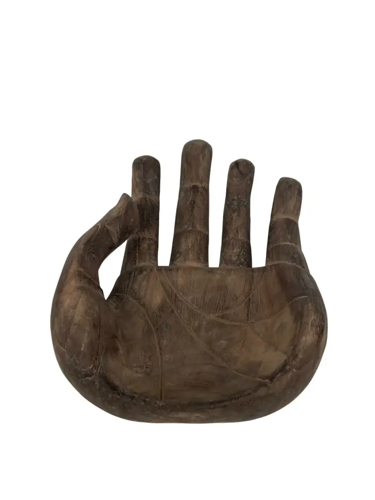 Main en Bois - 30 x 24 x 15 cm