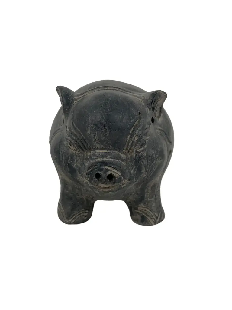 Tirelire "Cochon" - 13 x 11,5 x 15 cm