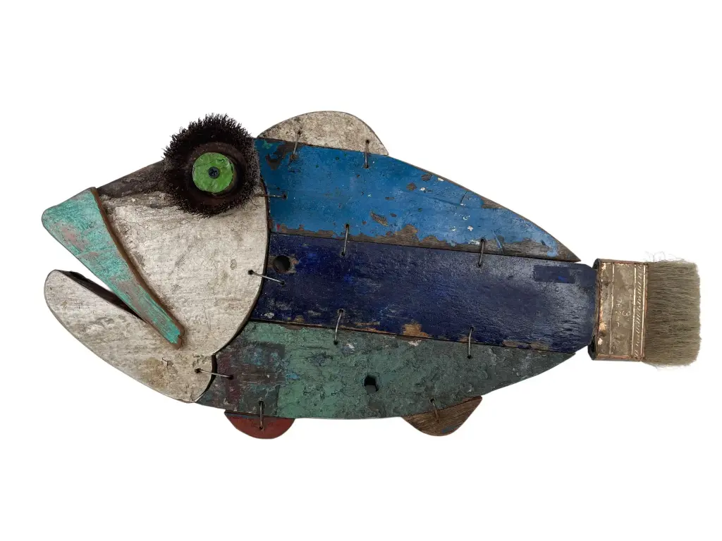 Décoration Murale "Poisson" - 24 x 48 x 2,5 cm