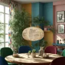 Abat-Jour "Étoile" - 38 x 55 x 55 cm