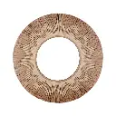 Miroir en Rotin - 100 x 100 x 3 cm