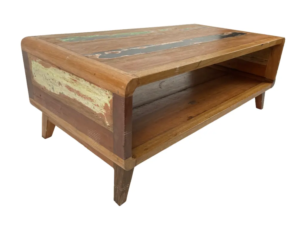 Table Basse - 1 étagère - 45 x 120 x 60 cm