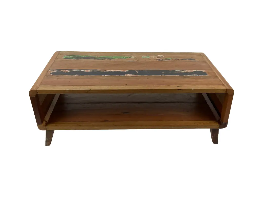 Table Basse - 1 étagère - 45 x 120 x 60 cm