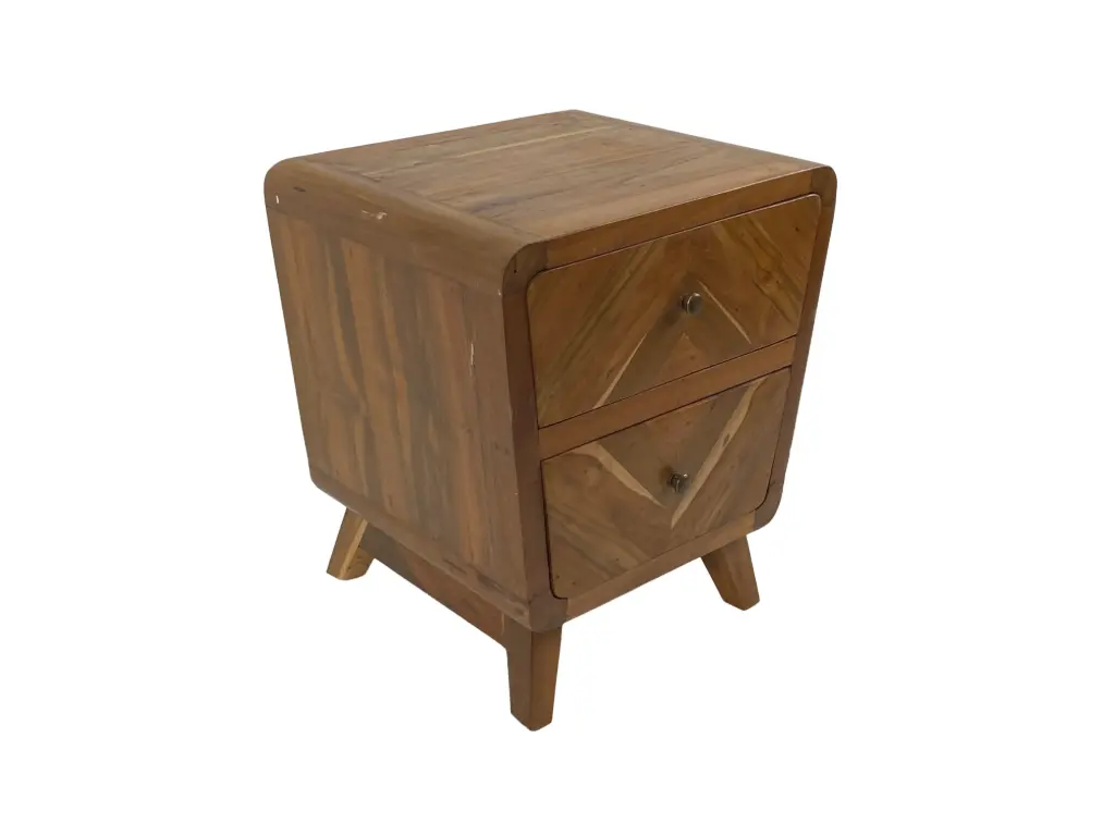 Table de Nuit - 2 tiroirs - 54 x 50 x 40 cm