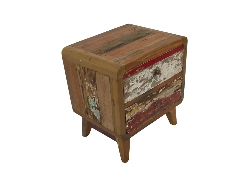 Table de Nuit - 2 tiroirs - 55 x 50 x 40 cm