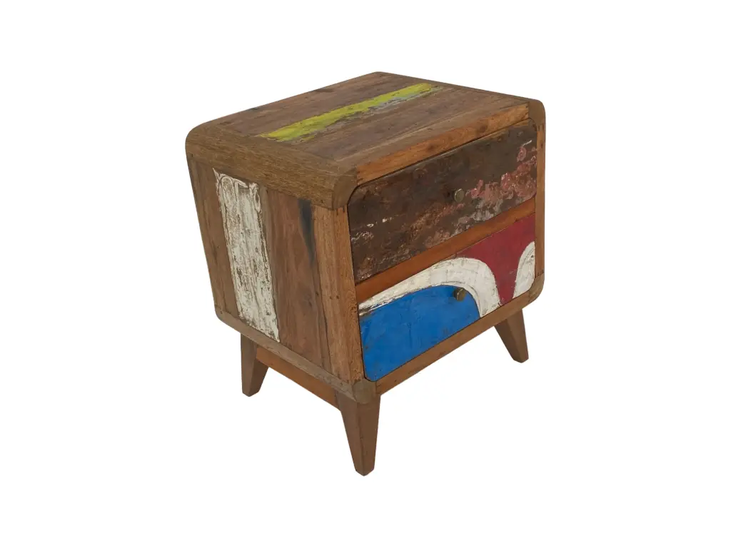 Table de Nuit - 2 tiroirs - 55 x 50 x 40 cm