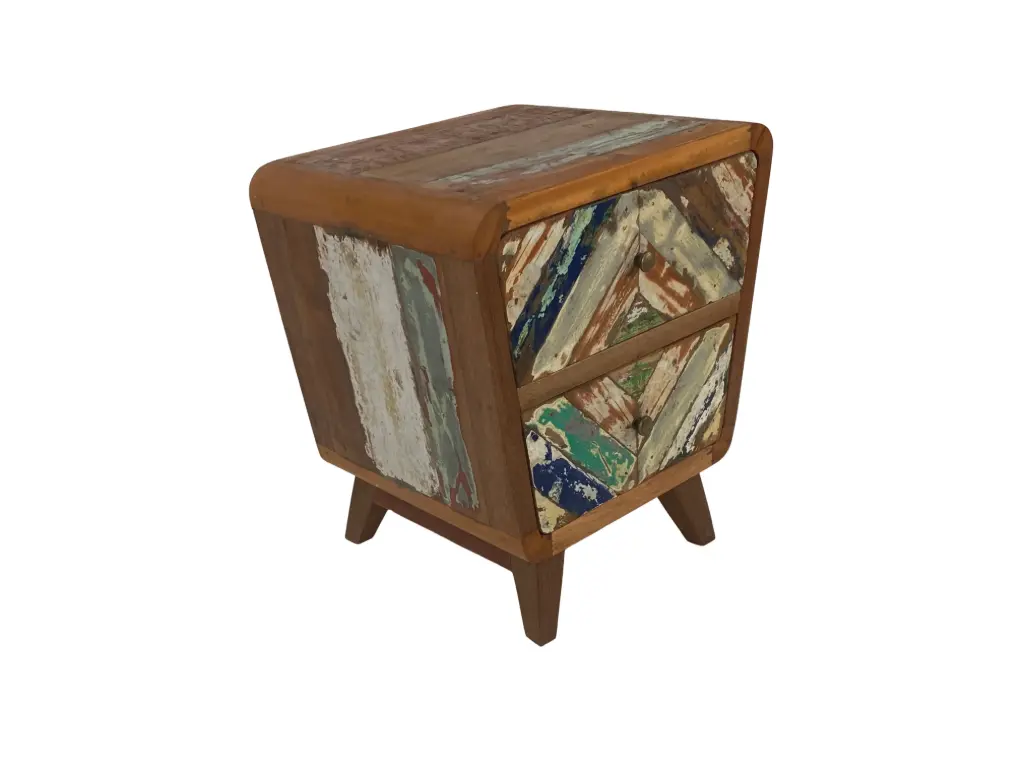 Table de Nuit - 2 tiroirs - 55 x 50 x 40 cm