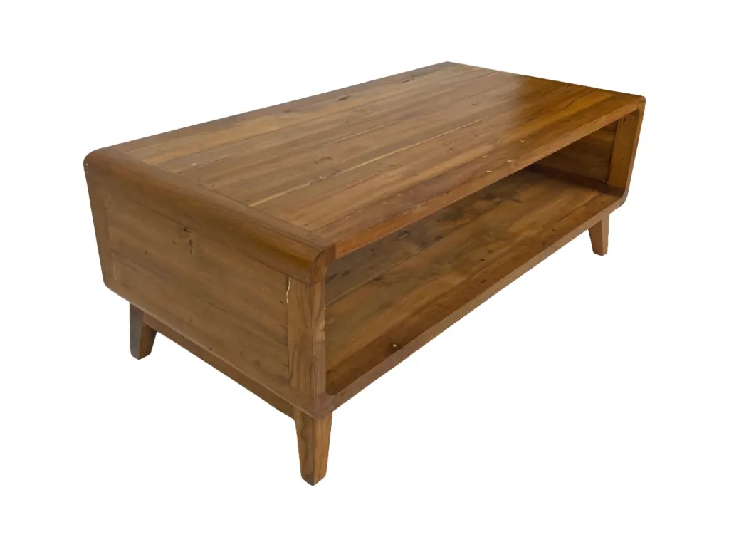 Table Basse - 1 étagère - 45 x 120 x 60 cm