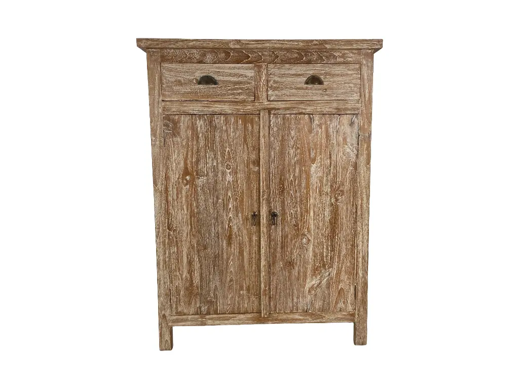 Commode - 2 portes, 2 tiroirs - 123 x 91 x 47 cm