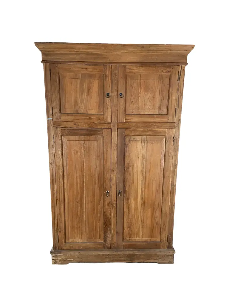 Armoire - 4 portes - 195 x 124,5 x 60 cm