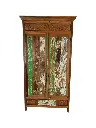 Armoire - 2 portes, 1 tiroir - 200 x 116 x 49 cm