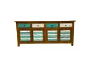 Buffet - 4 portes, 4 tiroirs - 80 x 180 x 51 cm