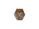 Tabouret géométrique - 44 x 34,5 x 35 cm