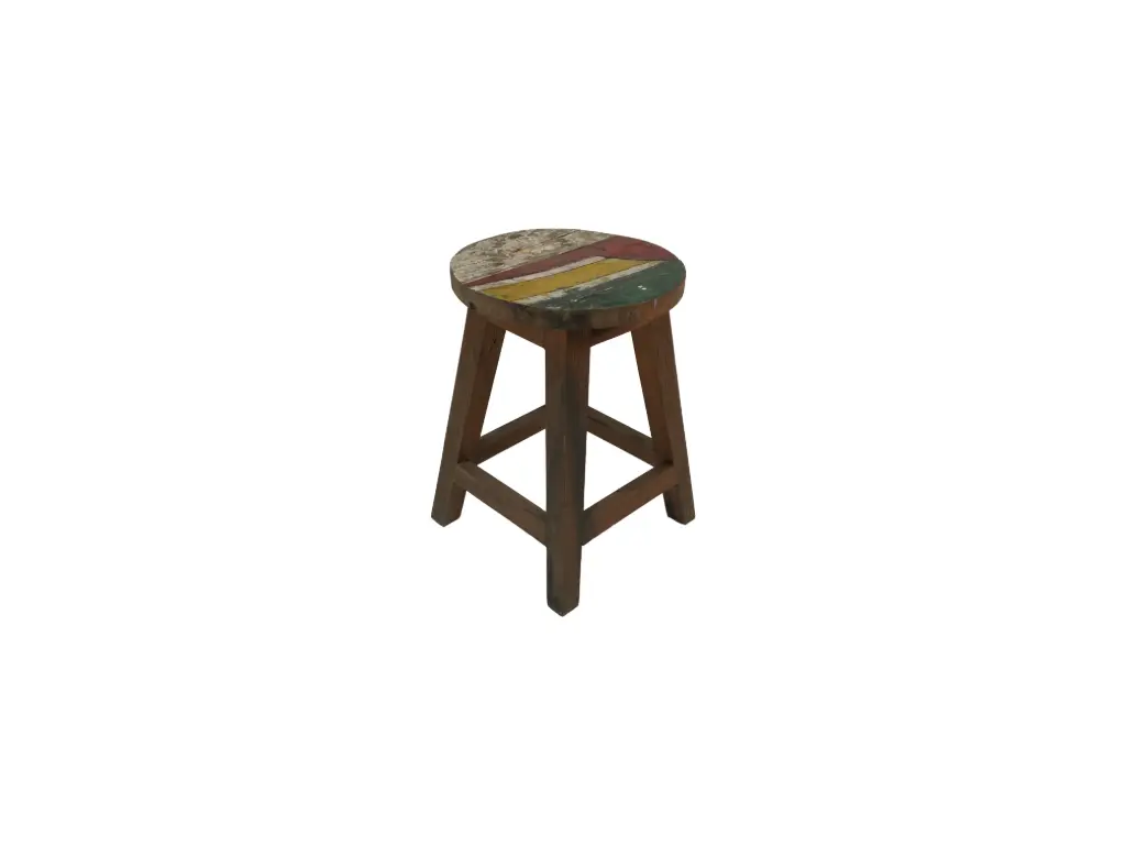 Tabouret rond - 50 x 35 x 35 cm