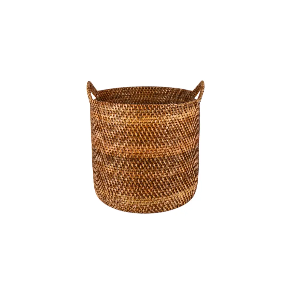 Panier rond avec hanse - Medium - 40 x 34,5 x 34,5 cm