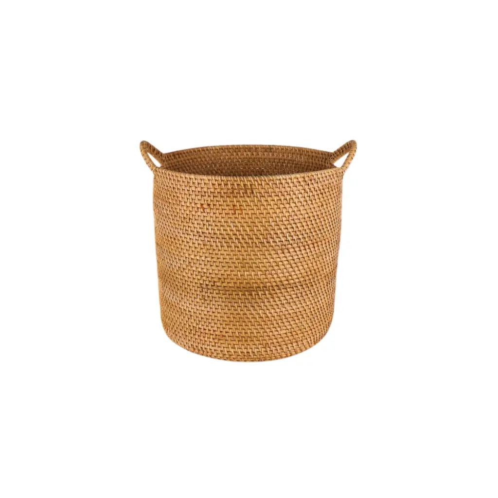 Panier rond avec hanse - Medium - 40 x 34,5 x 34,5 cm