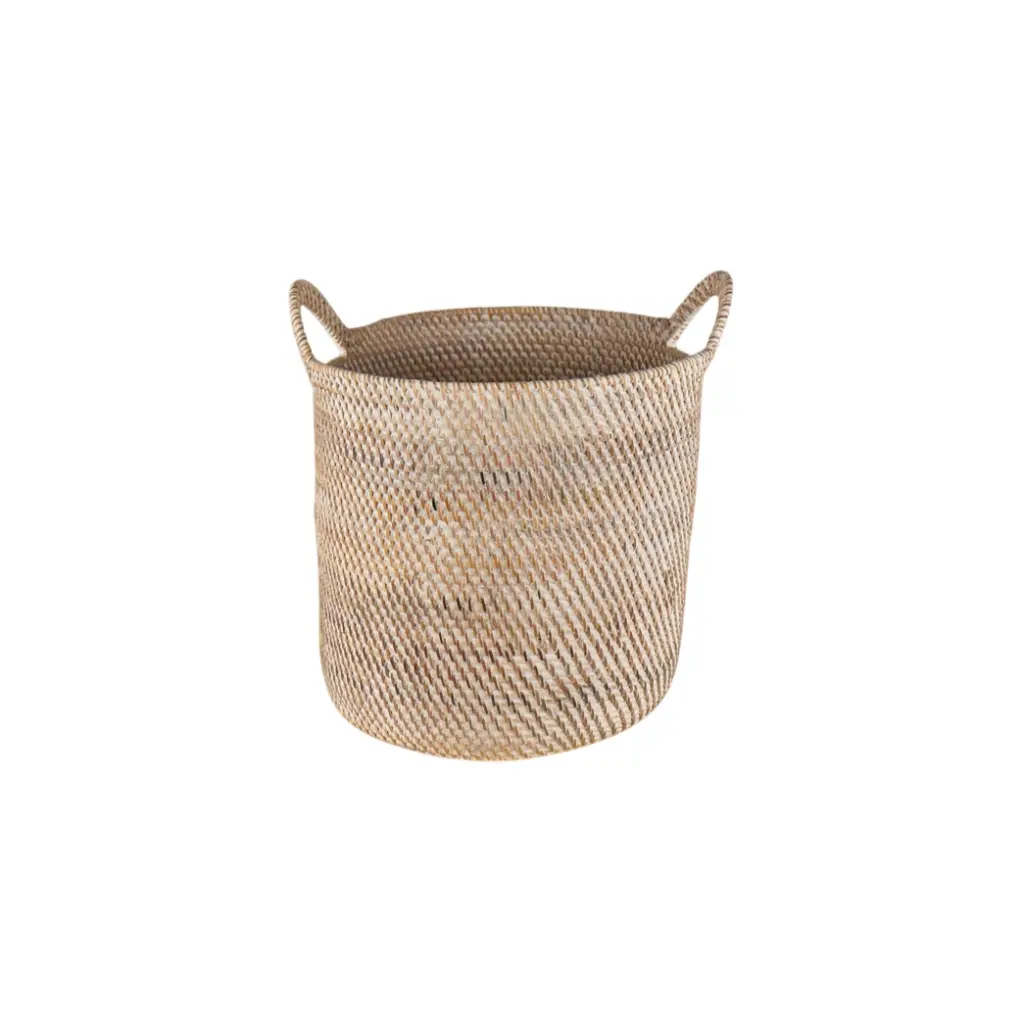 Panier rond avec hanse - Medium - 40 x 34,5 x 34,5 cm