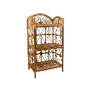 Étagère bambou - 3 étages - 95 x 50 x 35 cm