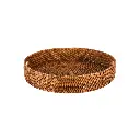 Plateau rond à rebord - Large - 9 x 52 x 52 cm