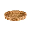 Plateau ovale à rebord - Large - 9 x 50 x 40 cm