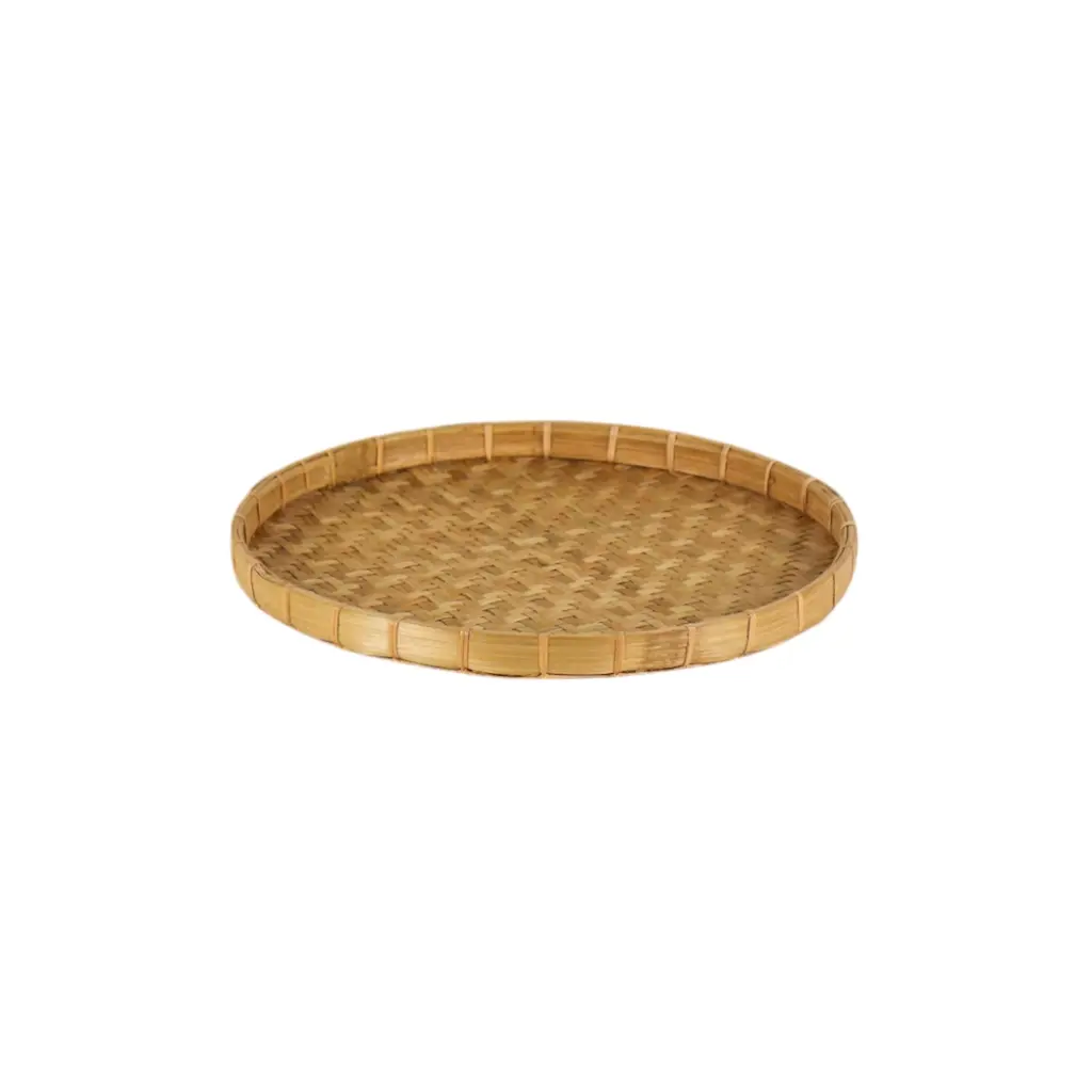 Plateau rond à rebord - Medium - 2,5 x 36 x 36 cm