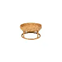 Table basse ronde à rebord - Small - 27 x 50 x 50 cm