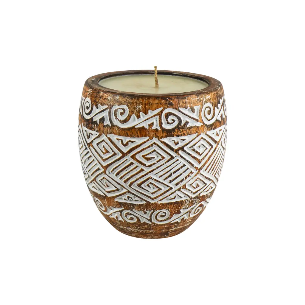 Bougie Sculptée (Large) - Natural Burn - 23 x 22 x 22 cm
