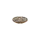 Plat Décoratif Sculpté (Small) - Natural Burn - 6 x 30 x 30 cm