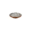 Plat Décoratif Sculpté (Small) - Natural - 6 x 30 x 30 cm