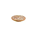 Plat Décoratif Sculpté (Small) - White Wash - 6 x 30 x 30 cm