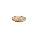 Plat Décoratif Sculpté (Small) - White Wash - 6 x 30 x 30 cm