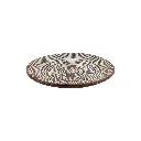 Plat Décoratif Sculpté (Medium) - Natural - 9 x 50 x 50 cm