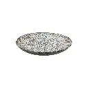 Plat Décoratif Sculpté (Medium) - Black Wash - 9 x 50 x 50 cm