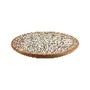 Plat Décoratif Sculpté (Large) - Natural - 10 x 60 x 60 cm