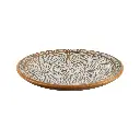 Plat Décoratif Sculpté (Large) - Natural - 10 x 60 x 60 cm