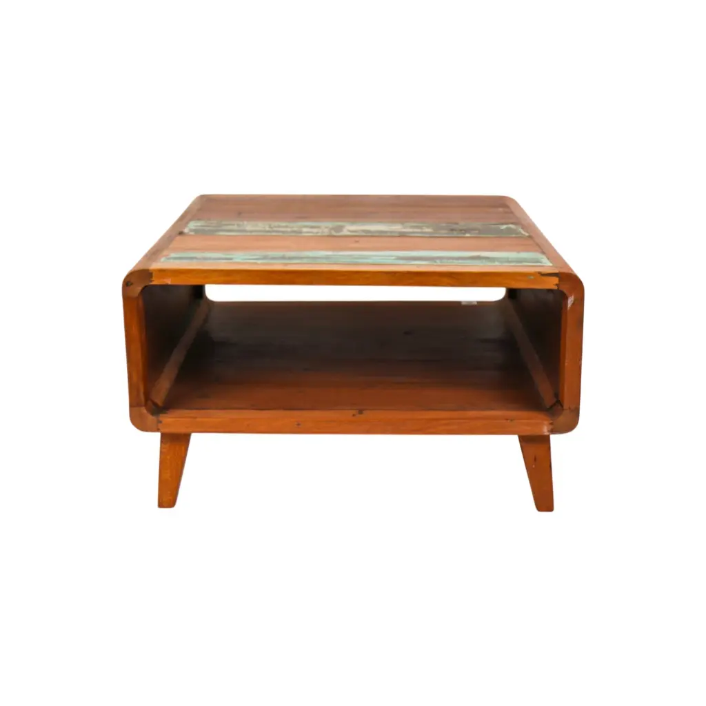 Table Basse - 1 étagère - 45 x 80 x 80 cm