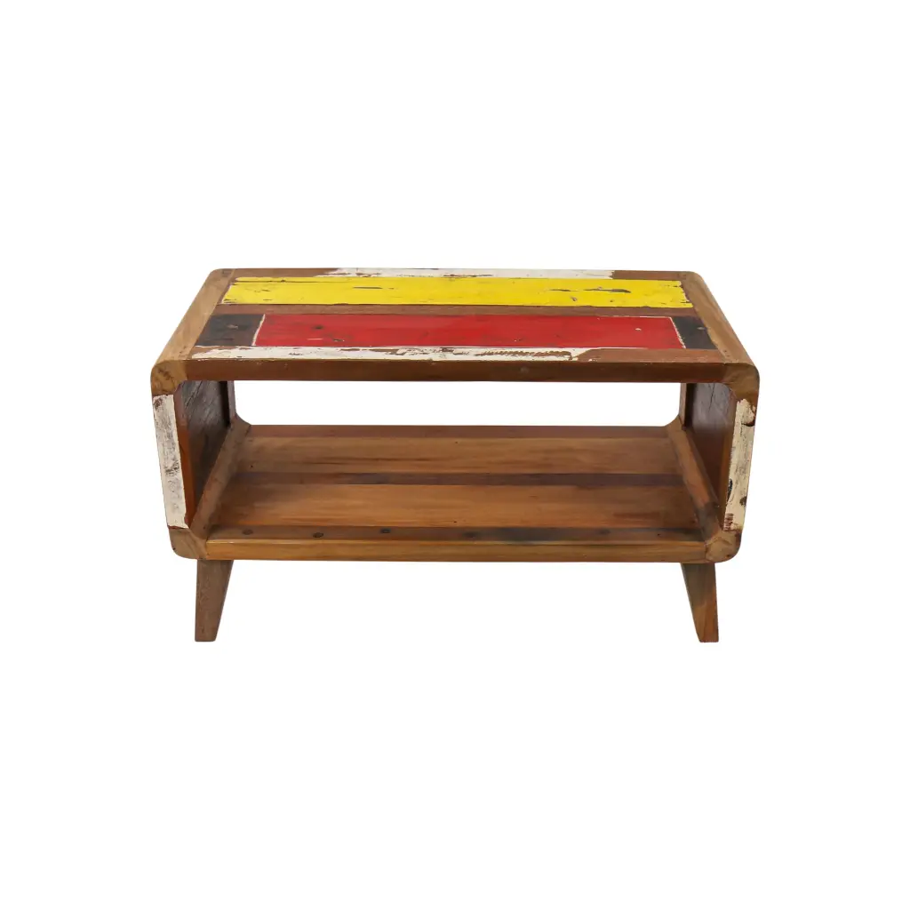 Table Basse - 1 étagère - 45 x 80 x 40 cm