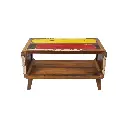 Table Basse - 1 étagère - 45 x 80 x 40 cm