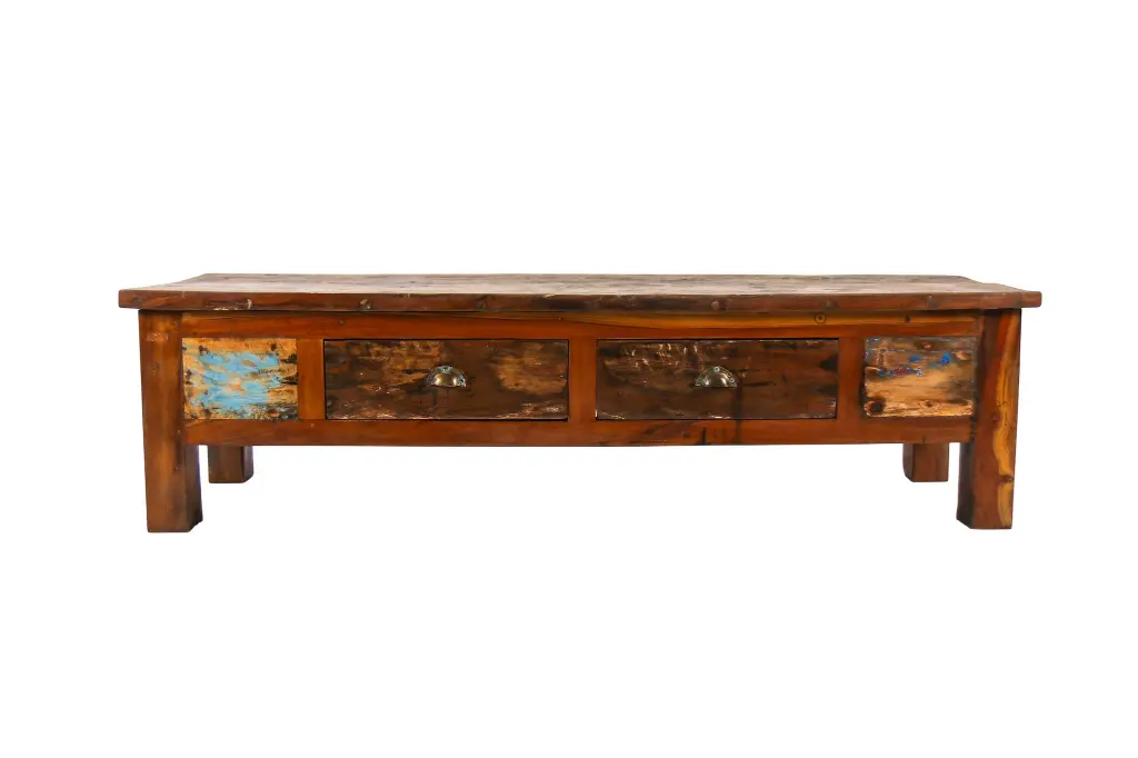 Meuble TV - 2 tiroirs - 46,5 x 170 x 50,5 cm