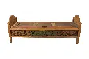 Jodang - Coffre de Mariage Sculpté - 63,5 x 160 x 54 cm