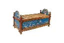 Jodang - Coffre de Mariage Sculpté - 52 x 103 x 52 cm