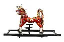 Jaran Kamput - Cheval de cérémonie indonésien - 125 x 200 x 65 cm