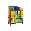 Commode - 16 tiroirs - 120 x 95 x 42 cm